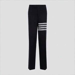 Thom Browne Tailored Suit Pants With Distinctive Side Stripes - NWT